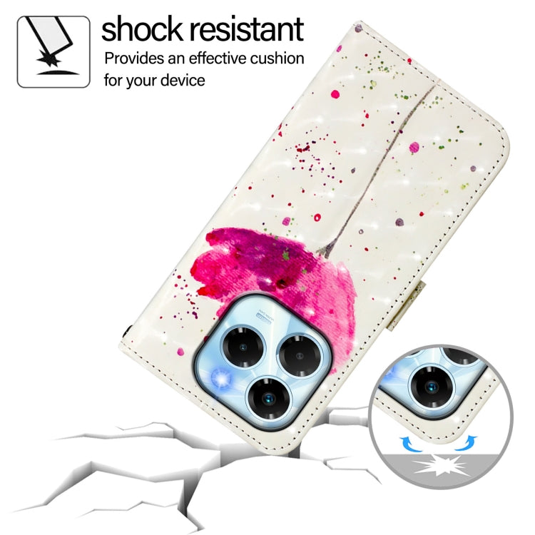 For Infinix Note 40X 5G 3D Painting Horizontal Flip Leather Phone Case