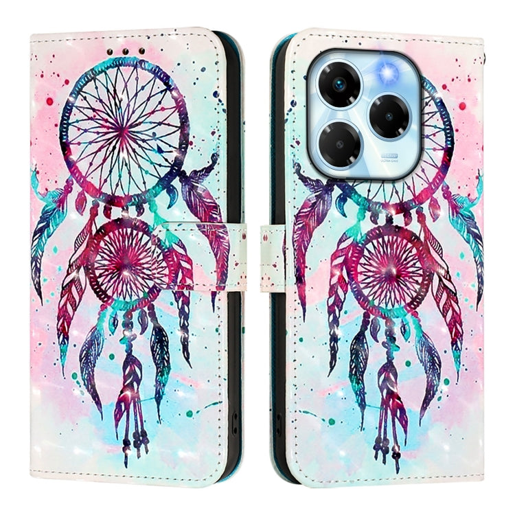 For Infinix Note 40X 5G 3D Painting Horizontal Flip Leather Phone Case