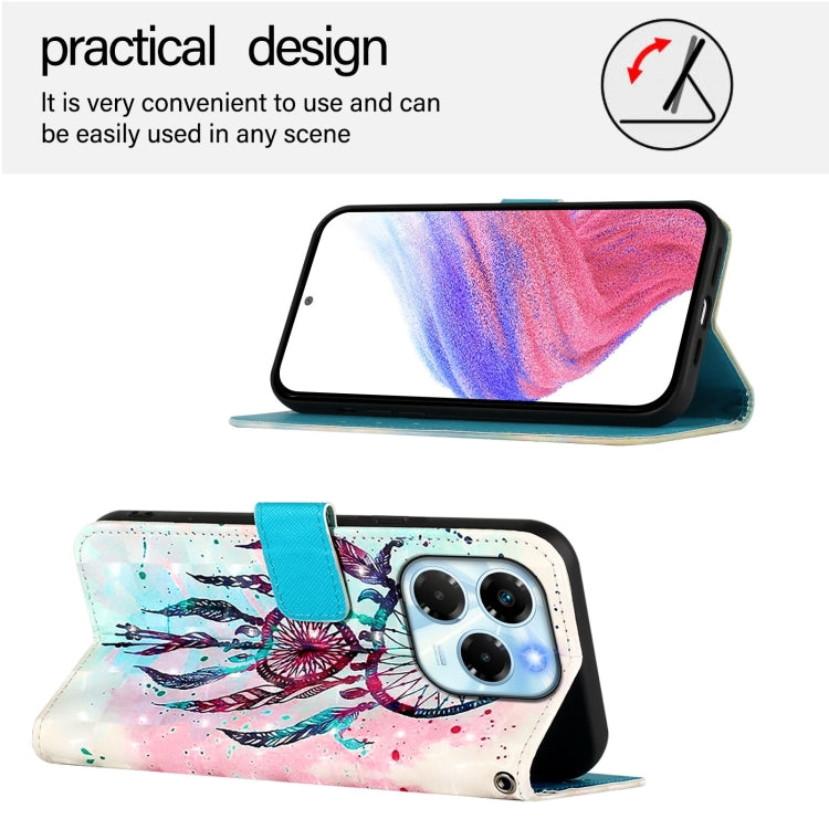 For Infinix Note 40X 5G 3D Painting Horizontal Flip Leather Phone Case