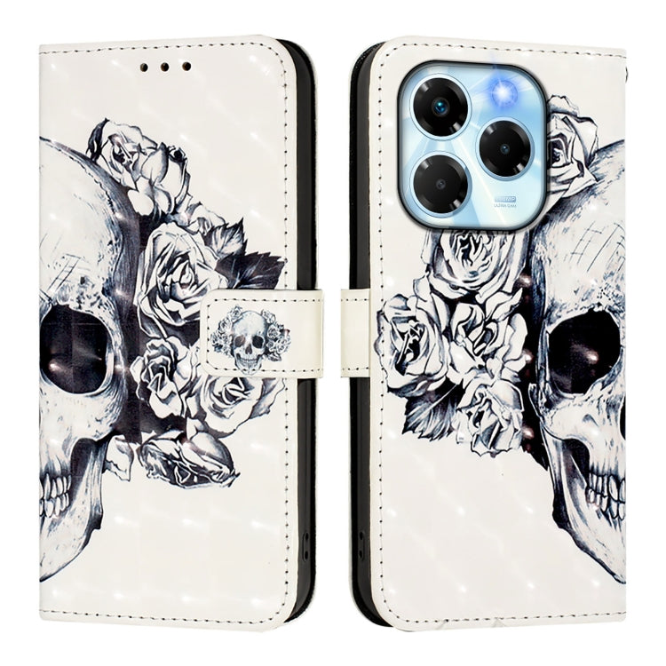 For Infinix Note 40X 5G 3D Painting Horizontal Flip Leather Phone Case
