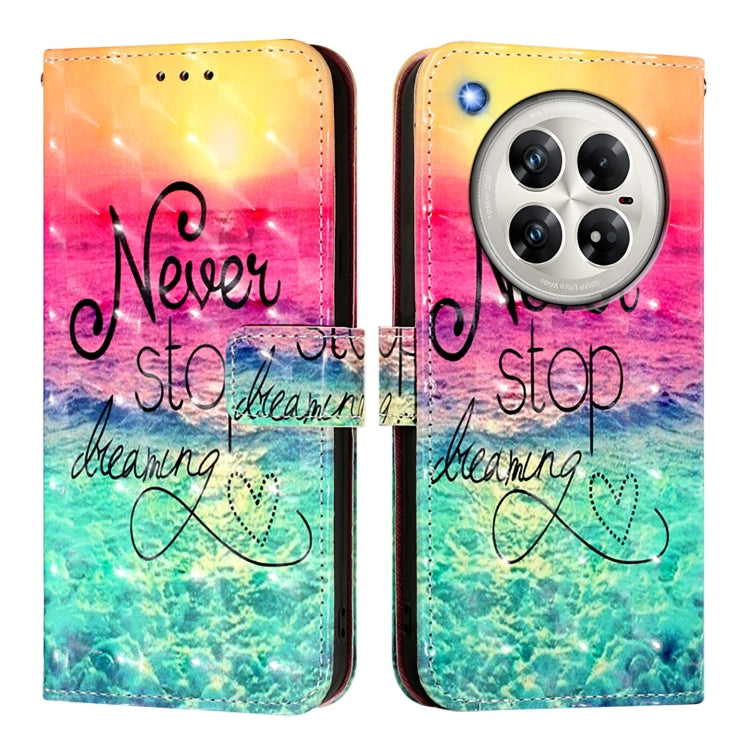 For Infinix Zero 40 4G / 5G 3D Painting Horizontal Flip Leather Phone Case