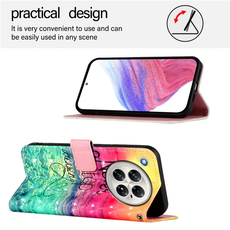 For Infinix Zero 40 4G / 5G 3D Painting Horizontal Flip Leather Phone Case