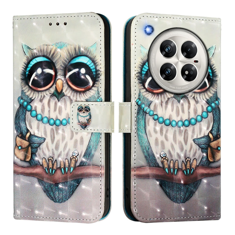 For Infinix Zero 40 4G / 5G 3D Painting Horizontal Flip Leather Phone Case