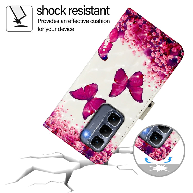 For Infinix Hot 50 Pro+ 4G 3D Painting Horizontal Flip Leather Phone Case