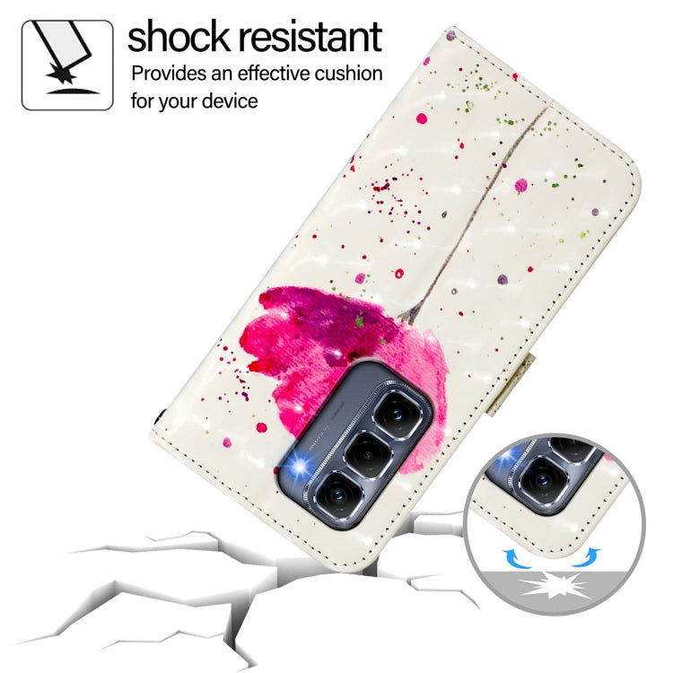 For Infinix Hot 50 Pro+ 4G 3D Painting Horizontal Flip Leather Phone Case