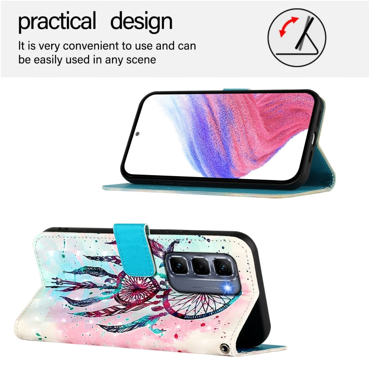 For Infinix Hot 50 Pro+ 4G 3D Painting Horizontal Flip Leather Phone Case