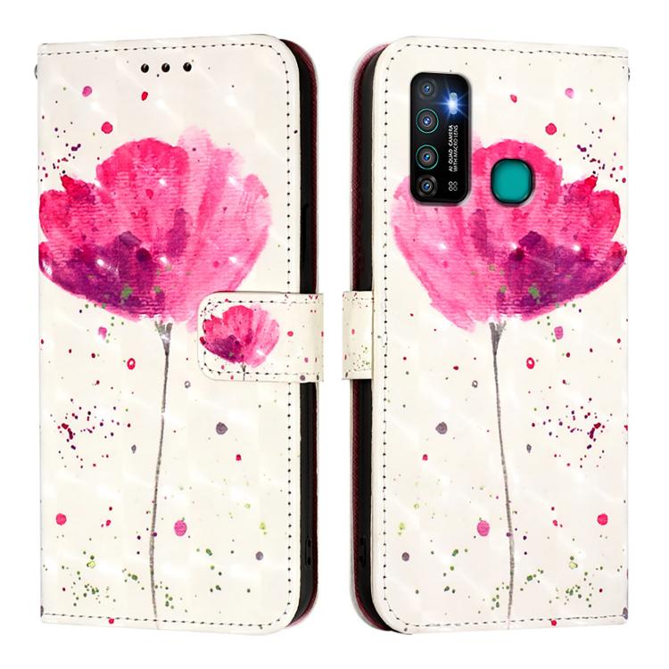 For Infinix Hot 9 / Hot 9 Pro 3D Painting Horizontal Flip Leather Phone Case