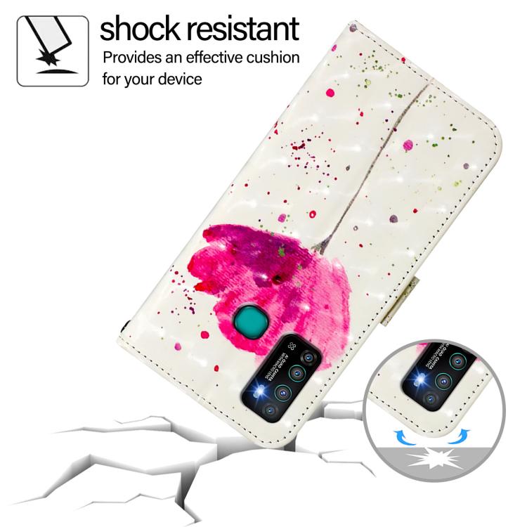 For Infinix Hot 9 / Hot 9 Pro 3D Painting Horizontal Flip Leather Phone Case