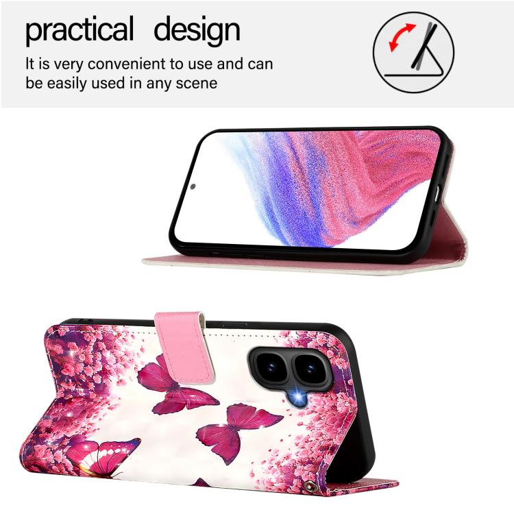 For Infinix Smart 10 4G / Tecno Pop 10 3D Painting Horizontal Flip Leather Phone Case