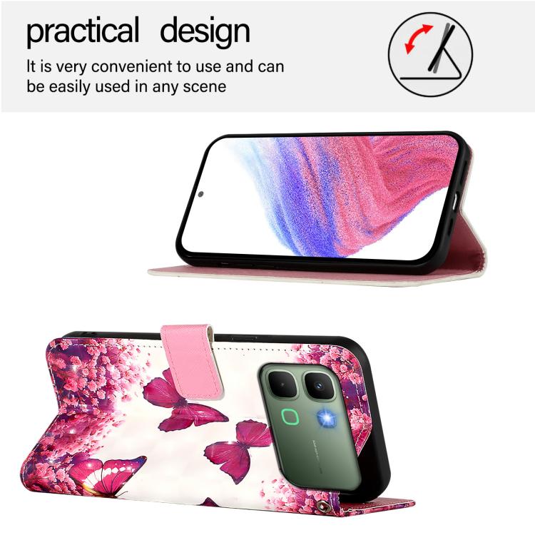 For Infinix Note Edge 5G 3D Painting Horizontal Flip Leather Phone Case