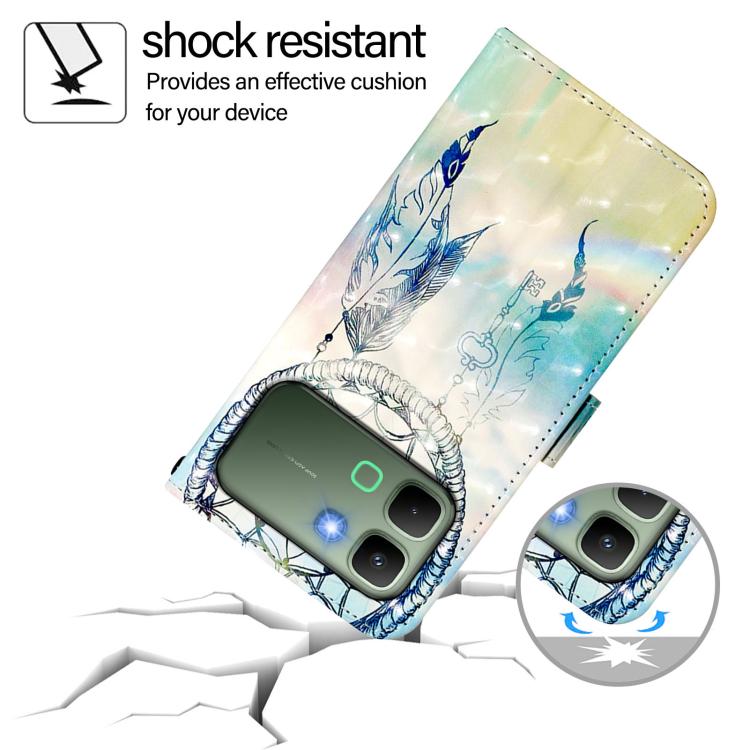 For Infinix Note Edge 5G 3D Painting Horizontal Flip Leather Phone Case