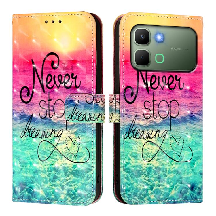 For Infinix Note Edge 5G 3D Painting Horizontal Flip Leather Phone Case