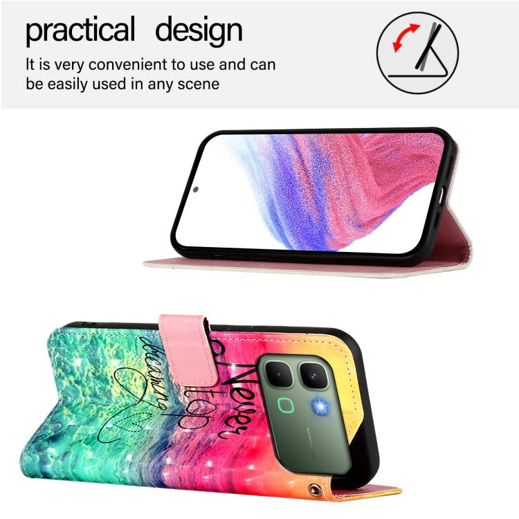 For Infinix Note Edge 5G 3D Painting Horizontal Flip Leather Phone Case