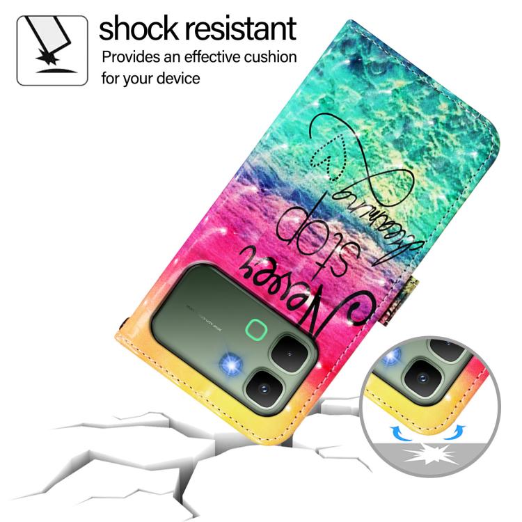 For Infinix Note Edge 5G 3D Painting Horizontal Flip Leather Phone Case