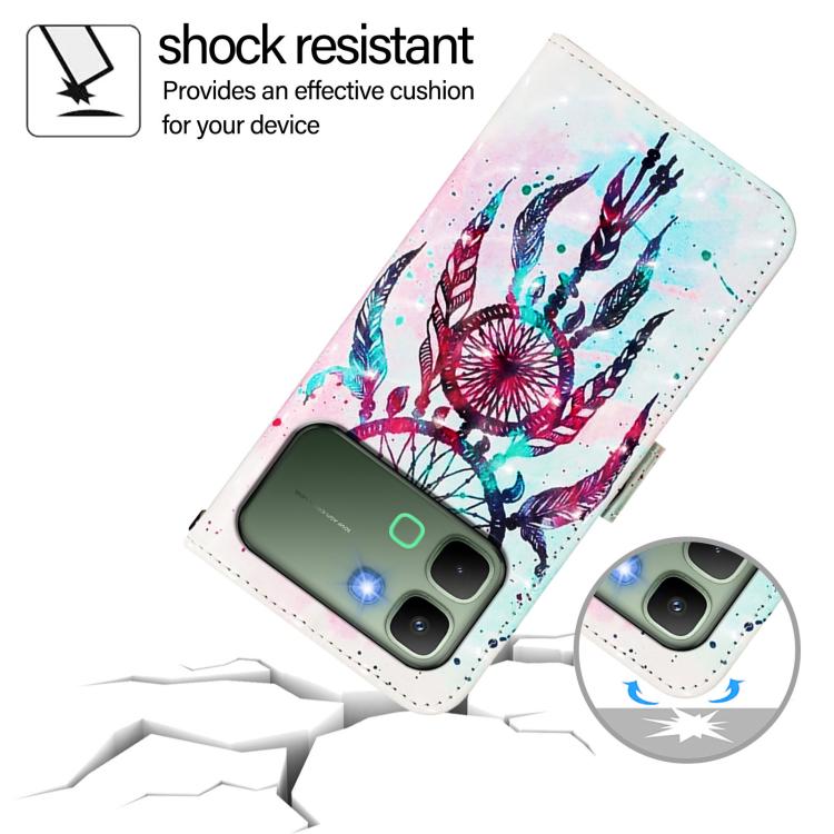 For Infinix Note Edge 5G 3D Painting Horizontal Flip Leather Phone Case