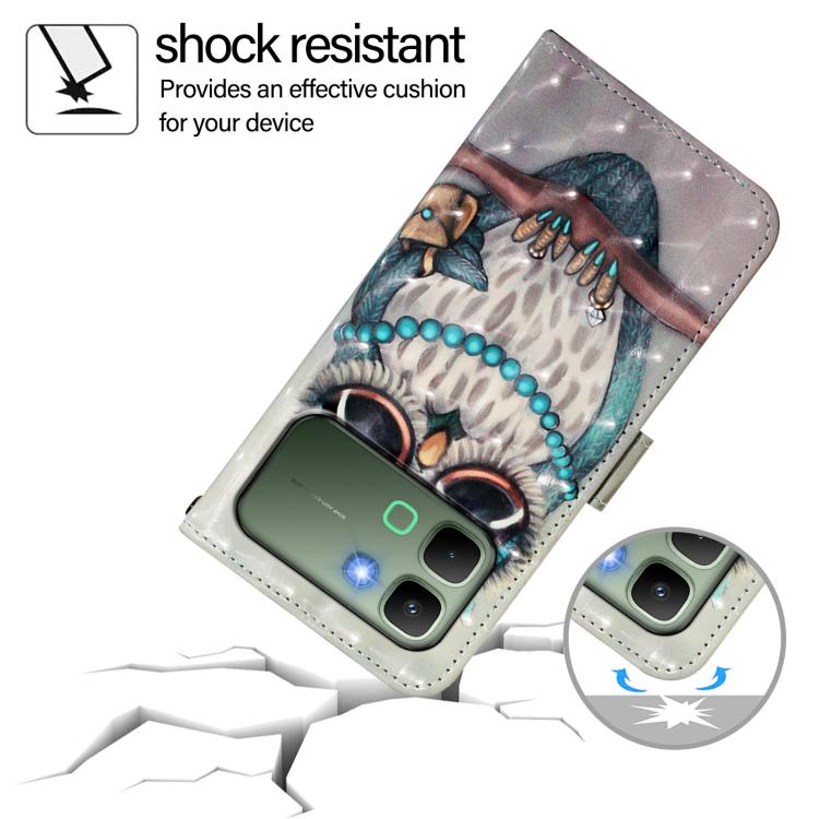 For Infinix Note Edge 5G 3D Painting Horizontal Flip Leather Phone Case
