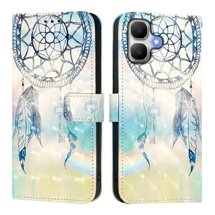 For Infinix Smart 20 4G 3D Painting Horizontal Flip Leather Phone Case