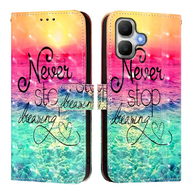 For Infinix Smart 20 4G 3D Painting Horizontal Flip Leather Phone Case
