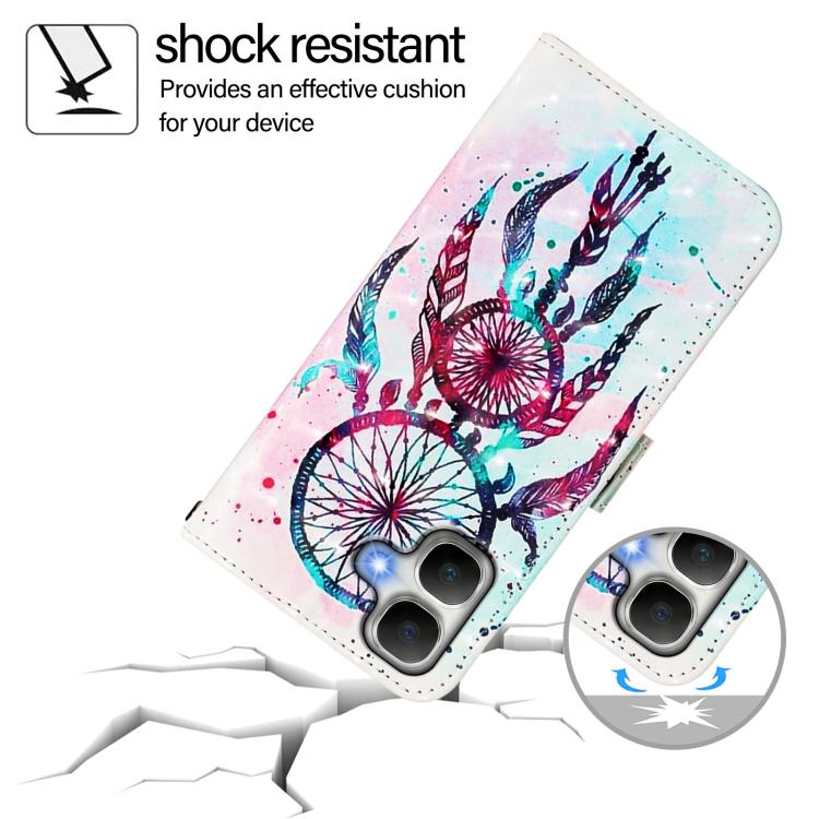 For Infinix Smart 20 4G 3D Painting Horizontal Flip Leather Phone Case