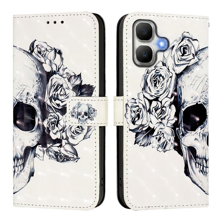 For Infinix Smart 20 4G 3D Painting Horizontal Flip Leather Phone Case