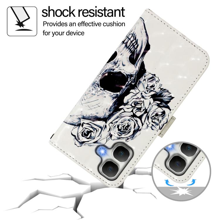 For Infinix Smart 20 4G 3D Painting Horizontal Flip Leather Phone Case