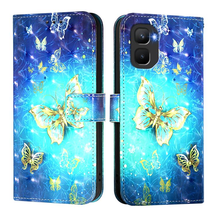 For Infinix GT 50 Pro 5G 3D Painting Horizontal Flip Leather Phone Case