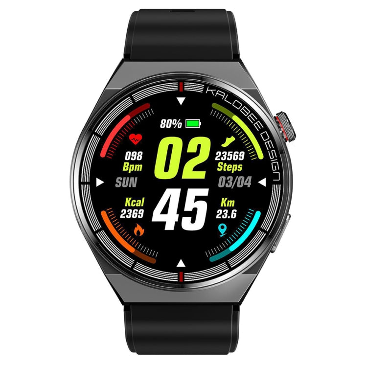 1.3 inch Silicone Band IP68 Waterproof Smart Watch Support Bluetooth Call