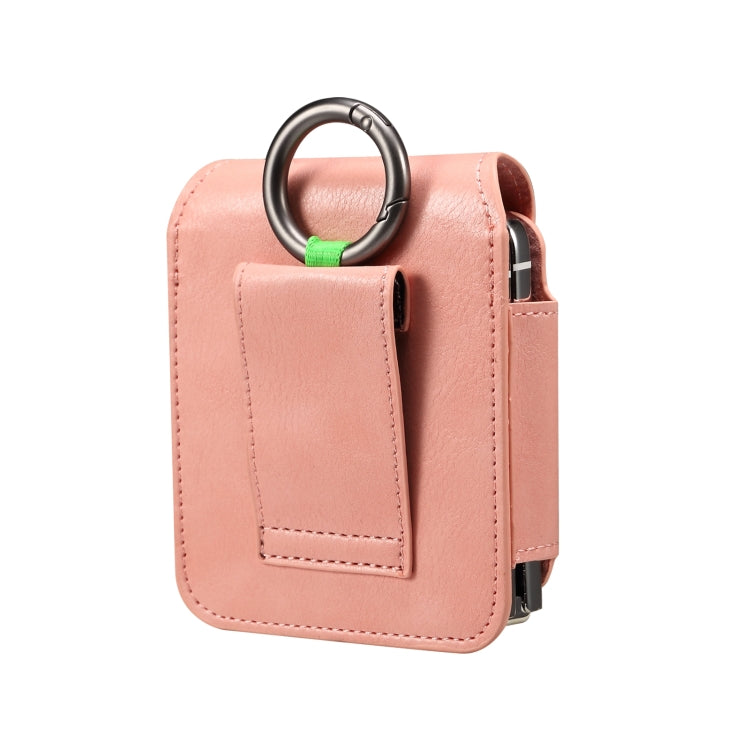 Folding Screen Mobile Phone Waist Hanging Universal Clutch Bag