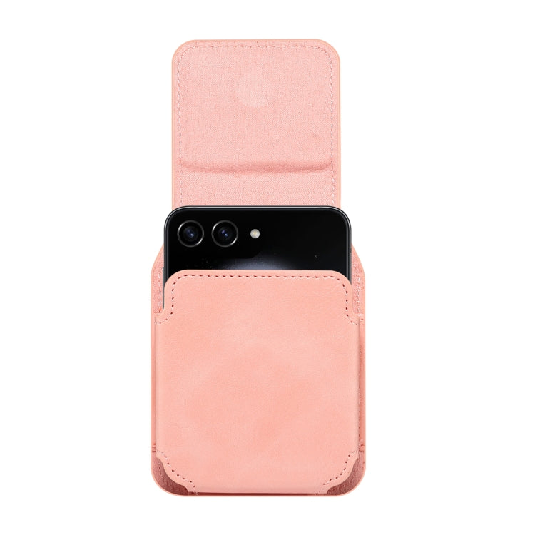Folding Screen Mobile Phone Waist Hanging Universal Clutch Bag