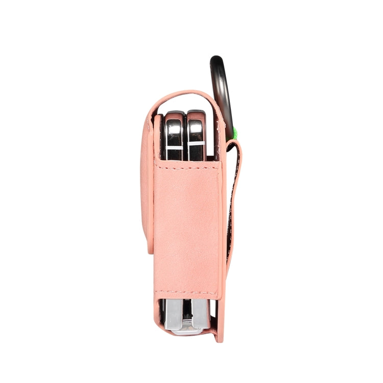 Folding Screen Mobile Phone Waist Hanging Universal Clutch Bag