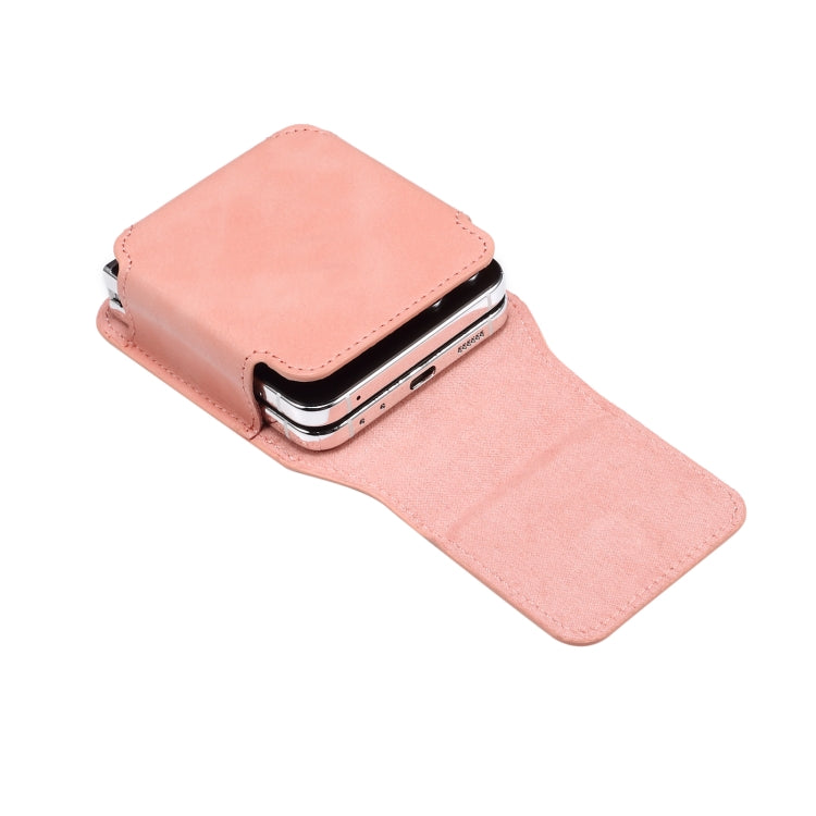 Folding Screen Mobile Phone Waist Hanging Universal Clutch Bag