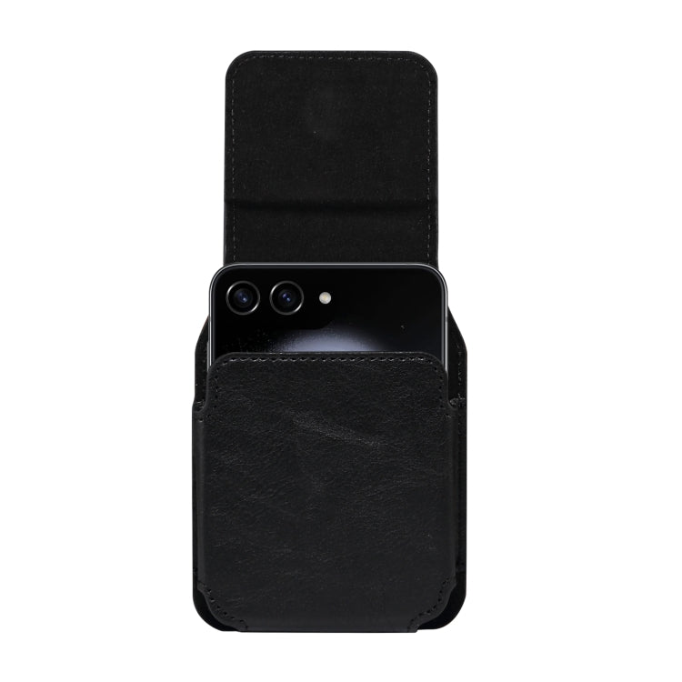 Folding Screen Mobile Phone Waist Hanging Universal Clutch Bag