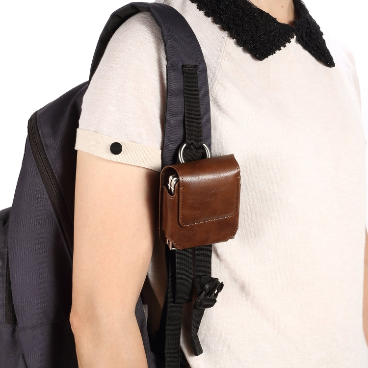 Folding Screen Mobile Phone Waist Hanging Universal Clutch Bag