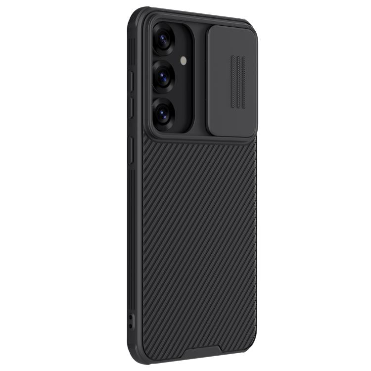 For Samsung Galaxy S25 5G NILLKIN Black Mirror Pro Series Camshield PC Phone Case