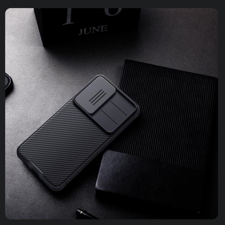 For Samsung Galaxy S25 5G NILLKIN Black Mirror Pro Series Camshield PC Phone Case