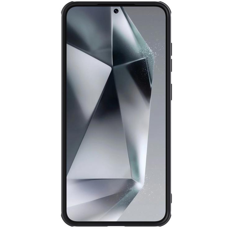 For Samsung Galaxy S25 5G NILLKIN Black Mirror Pro Series Camshield PC Phone Case