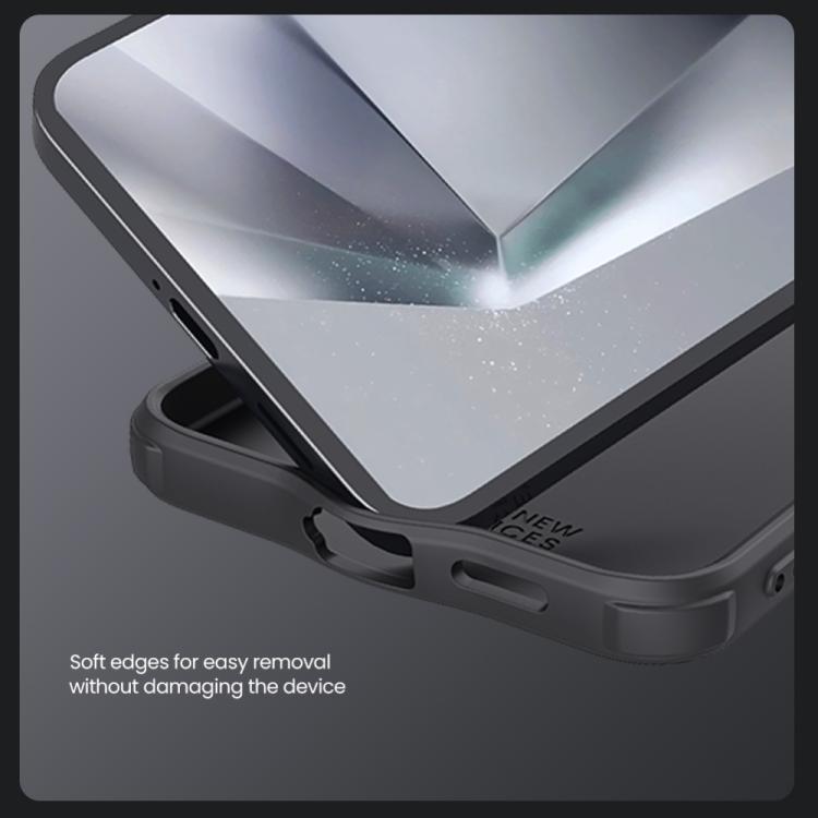 For Samsung Galaxy S25 5G NILLKIN Black Mirror Pro Series Camshield PC Phone Case