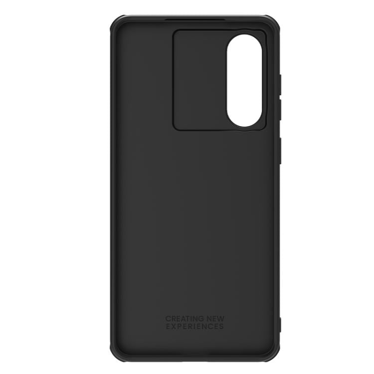For Samsung Galaxy S25 Edge 5G NILLKIN Black Mirror Pro Series Camshield PC Phone Case