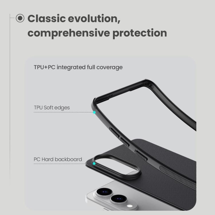 For Samsung Galaxy S25 Edge 5G NILLKIN Frosted Shield Pro PC + TPU Phone Case