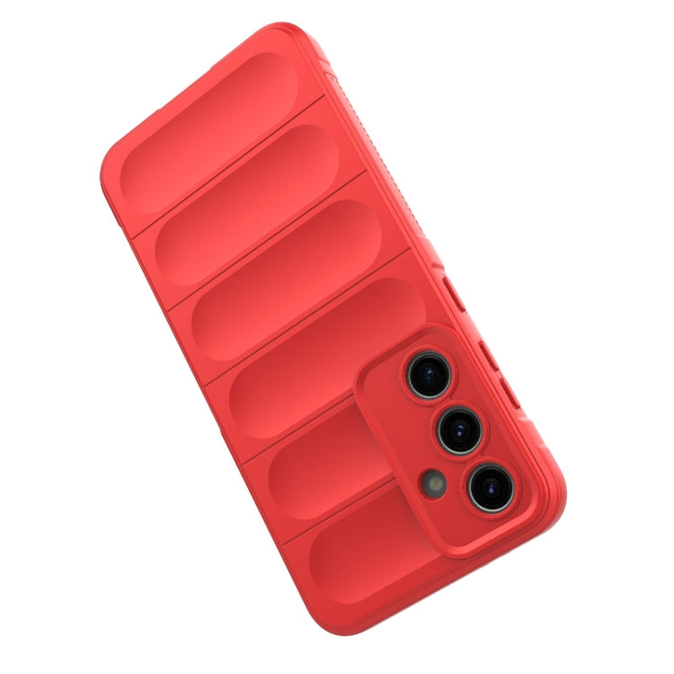 For Samsung Galaxy S24 FE 5G Magic Shield TPU + Flannel Phone Case