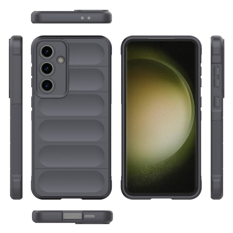 For Samsung Galaxy S24 FE 5G Magic Shield TPU + Flannel Phone Case