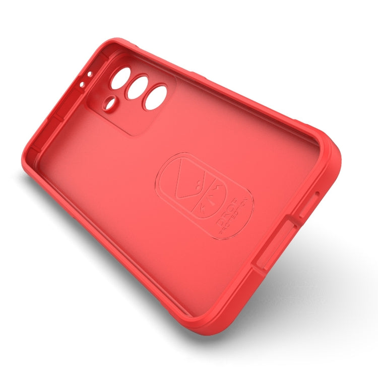 For Samsung Galaxy S24 FE 5G Magic Shield TPU + Flannel Phone Case