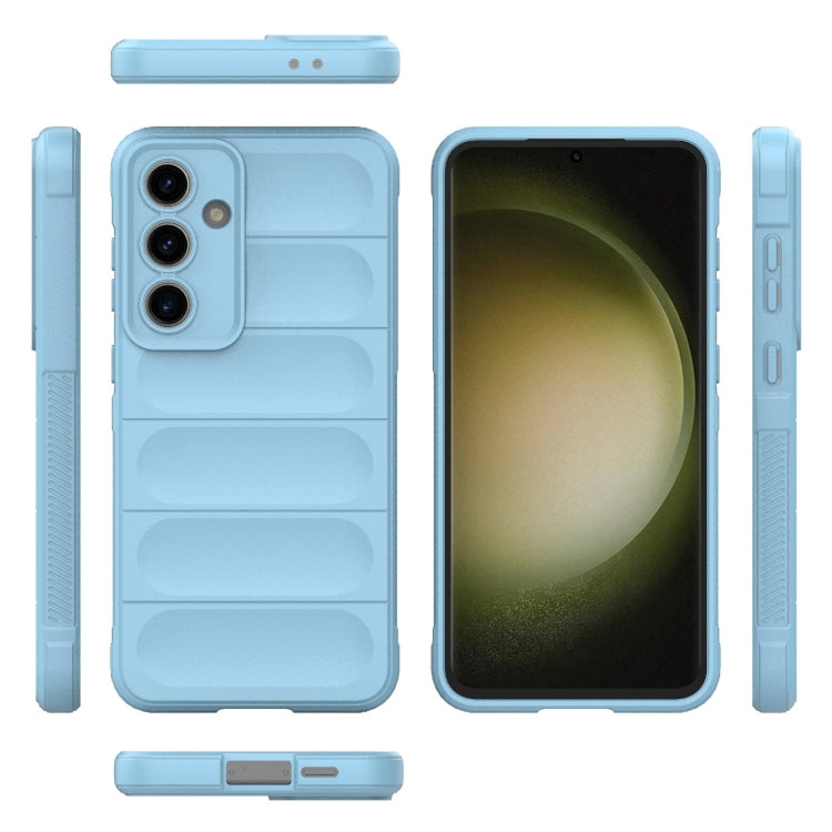 For Samsung Galaxy S24 FE 5G Magic Shield TPU + Flannel Phone Case