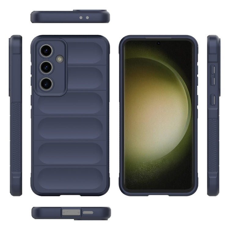 For Samsung Galaxy S24 FE 5G Magic Shield TPU + Flannel Phone Case