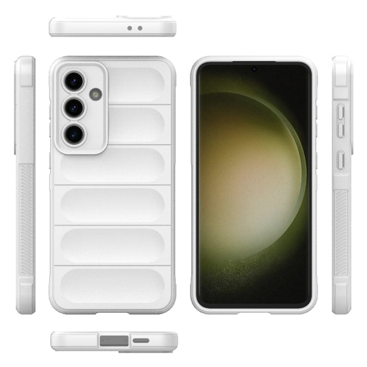 For Samsung Galaxy S24 FE 5G Magic Shield TPU + Flannel Phone Case