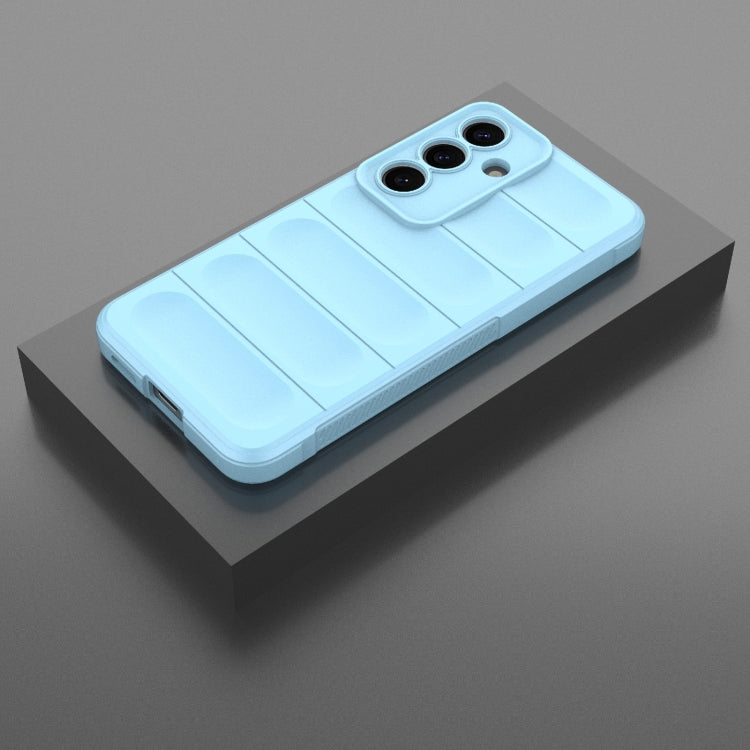 For Samsung Galaxy S25 5G Magic Shield TPU + Flannel Phone Case