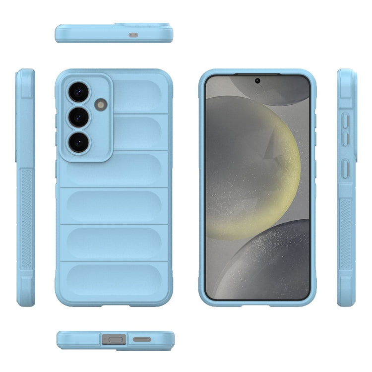 For Samsung Galaxy S25 5G Magic Shield TPU + Flannel Phone Case