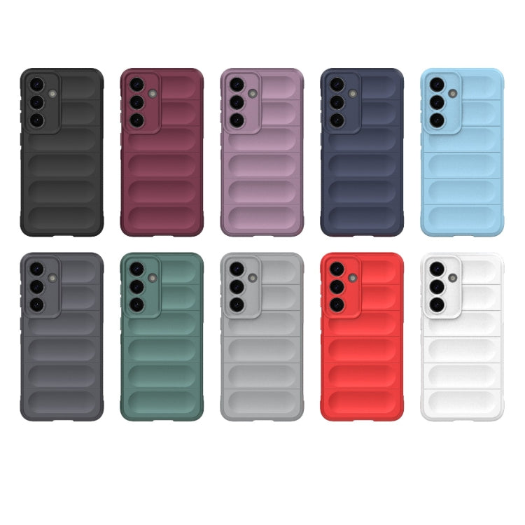 For Samsung Galaxy S25 5G Magic Shield TPU + Flannel Phone Case