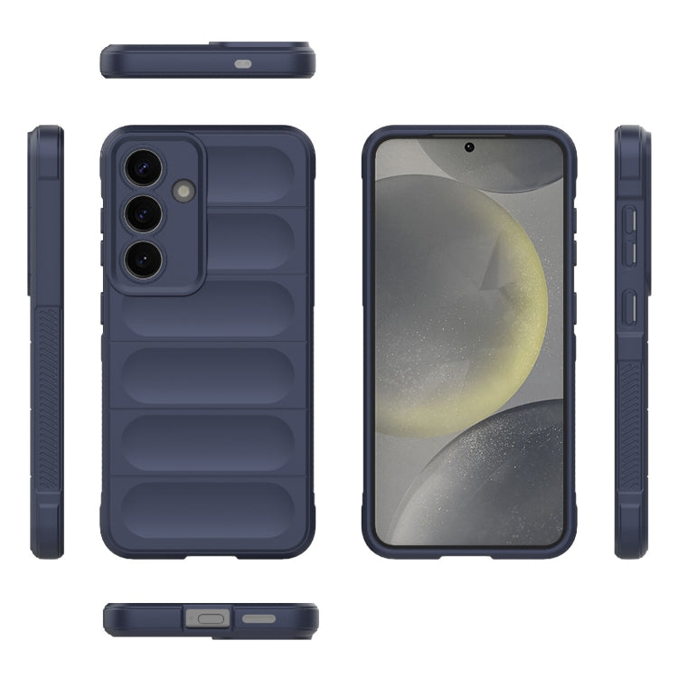For Samsung Galaxy S25 5G Magic Shield TPU + Flannel Phone Case
