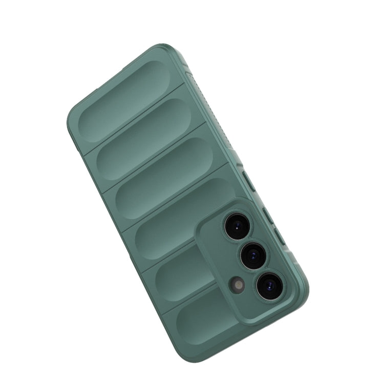 For Samsung Galaxy S25 5G Magic Shield TPU + Flannel Phone Case